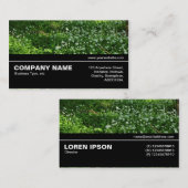 Carte De Visite Mi-chemin V3 037 - Fleurs de bois (Devant / Derrière)