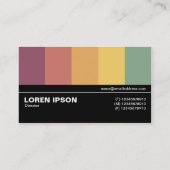 Carte De Visite Mi-chemin V3 04 - Bars couleur (Dos)