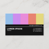 Carte De Visite Mi-chemin V3 05 - Bars couleur (Dos)