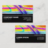 Carte De Visite Mi-chemin V3 08 - Abstrait fractal 061012f (Devant / Derrière)