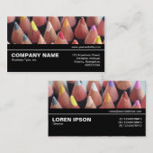 Carte De Visite Mi-chemin V3 08 - Crayon couleur (Devant / Derrière)