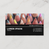 Carte De Visite Mi-chemin V3 08 - Crayon couleur (Dos)