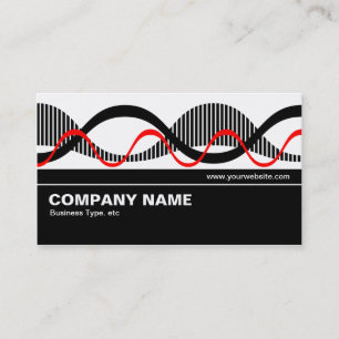 Carte De Visite Mi-V2 - Vagues sonores