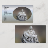 Carte De Visite Michelangelo - La Pieta (Devant / Derrière)
