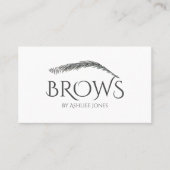 Carte De Visite Micro-lames, sourcils, tatouage, maquillage perman (Devant)