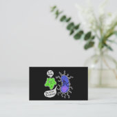 Carte De Visite Microbes Virales (Debout devant)