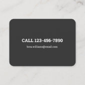 Carte De Visite Microblading Brows (Dos)