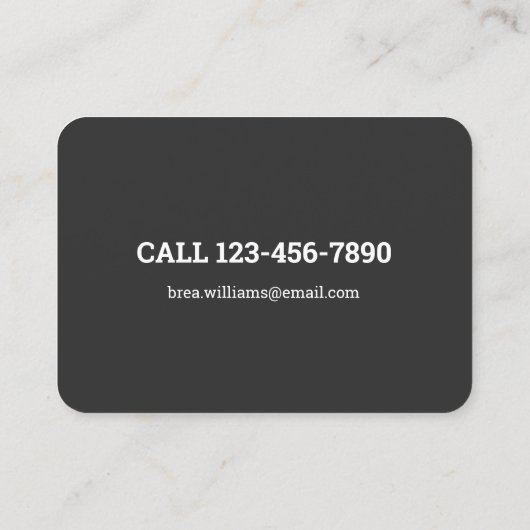 Carte De Visite Microblading Brows (Dos)