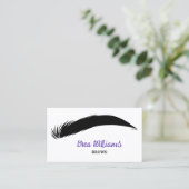 Carte De Visite Microblading Brows (Debout devant)