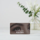 Carte De Visite Microblading Brows (Debout devant)