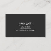Carte De Visite Microblading et extensions de cils (Dos)