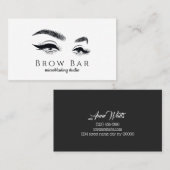 Carte De Visite Microblading et extensions de cils (Devant / Derrière)