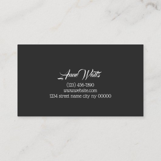 Carte De Visite Microblading & Eyelash Extensions (Dos)