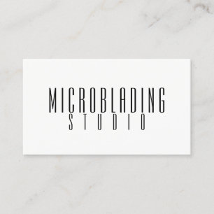 Carte De Visite Microblading Moderne , Sourcils, Maquillage Perma