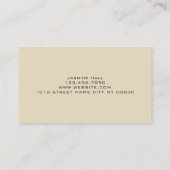 Carte De Visite Microblading, sourcils, tatouage, Maquillage perma (Dos)