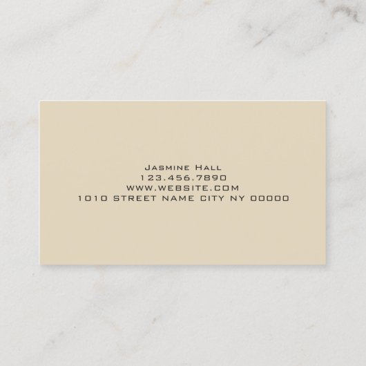 Carte De Visite Microblading, sourcils, tatouage, Maquillage perma (Dos)