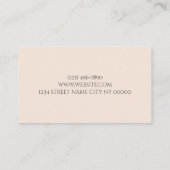 Carte De Visite Microblading, sourcils, tatouage, Maquillage perma (Dos)