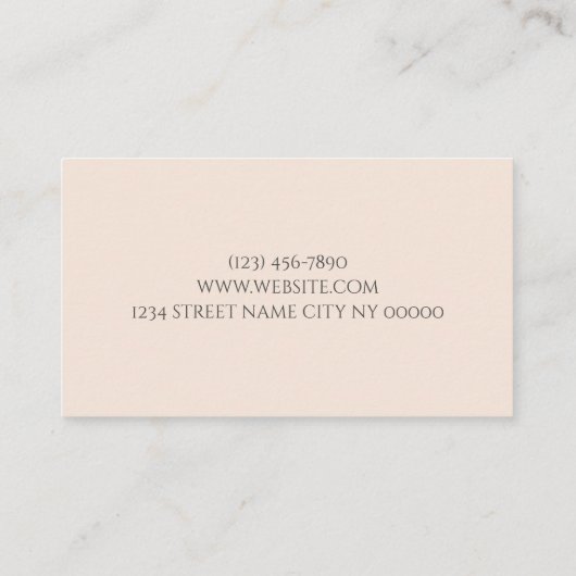 Carte De Visite Microblading, sourcils, tatouage, Maquillage perma (Dos)