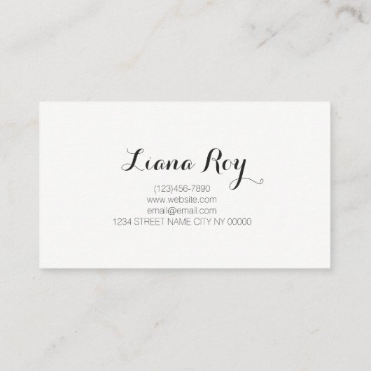 Carte De Visite Microblading, sourcils, tatouage, Maquillage perma (Dos)