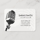 Carte De Visite Microphone (Devant)