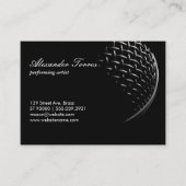 Carte De Visite Microphone (Devant)