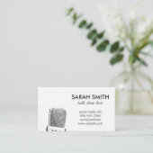 Carte De Visite Microphone / Animation (Debout devant)