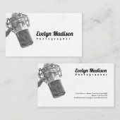 Carte De Visite microphone audio yu7677 (Devant / Derrière)