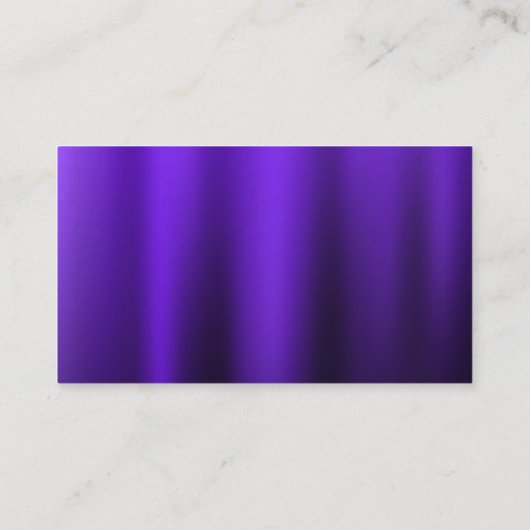 Carte De Visite Microphone | Vague audio numérique | Metallique (Dos)