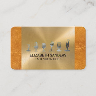 Carte De Visite Microphones Podcast