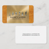 Carte De Visite Microphones | Podcast (Devant / Derrière)