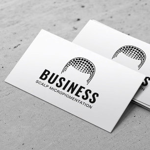 Carte De Visite Micropigmentation de tatouage cheveux professionne