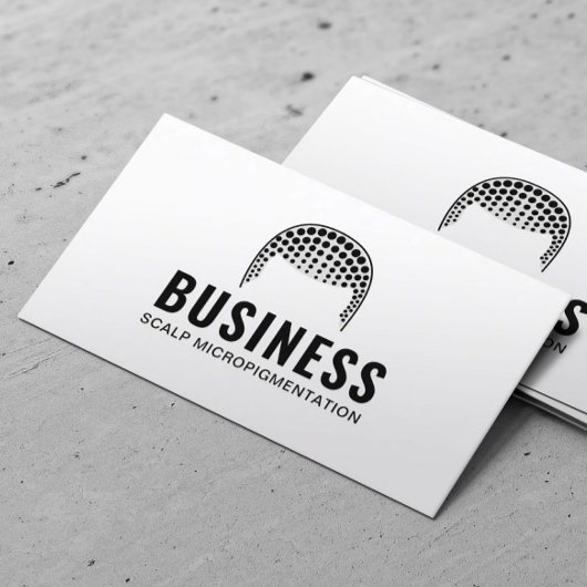 Carte De Visite Micropigmentation de tatouage cheveux professionne