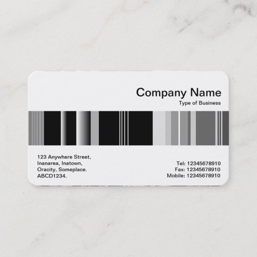 Carte De Visite Middle Band - Codex 01 (Devant)