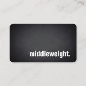 Carte De Visite middleweight. Modern Blackboard Professional (Devant)