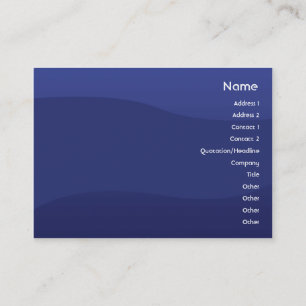 Carte De Visite Midnightwave - potelé