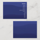 Carte De Visite Midnightwave - potelé (Devant / Derrière)