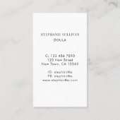 Carte De Visite Midwoman Doula (Dos)