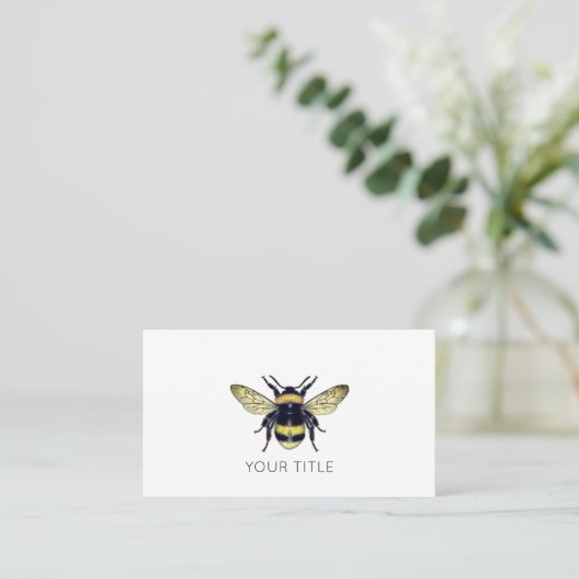 Carte De Visite Miel Bee (Debout devant)