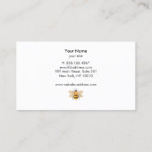 Carte De Visite Miel d'abeille (Dos)