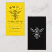 Carte De Visite Miel fait maison fait sur commande (Devant / Derrière)
