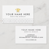 Carte De Visite Miel professionnel Bee Keeper (Devant / Derrière)