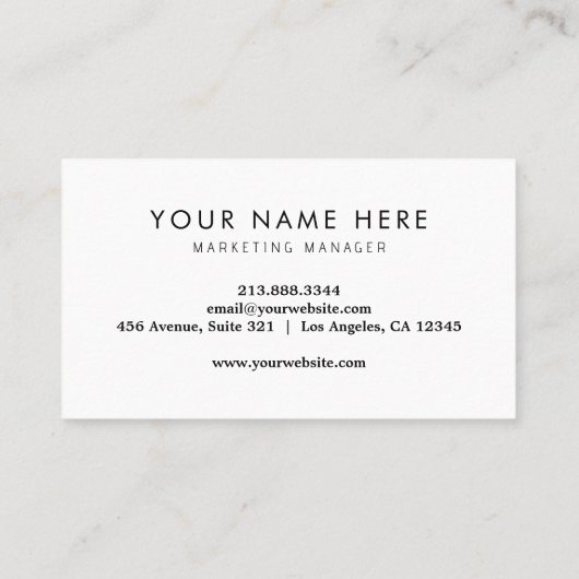 Carte De Visite Miel professionnel Bee Keeper (Dos)