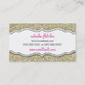 CARTE DE VISITE mignon audacieux cupcake parties s (Dos)