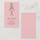 Carte De Visite Mignon comme insecte · Ange (Devant / Derrière)