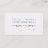 Carte de visite mignon de boulangerie (Dos)