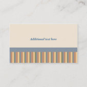 Carte de visite mignon de boulangerie de chef (Dos)