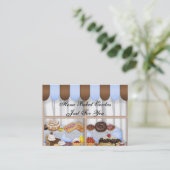 Carte de visite MIGNON de PÂTISSERIES (Debout devant)