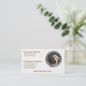 Carte de visite mignon de poseur anglais (Debout devant)