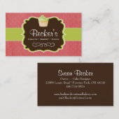 Carte de visite mignon et de WhimsicalBakery (Devant / Derrière)