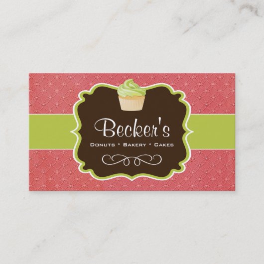Carte de visite mignon et de WhimsicalBakery (Devant)